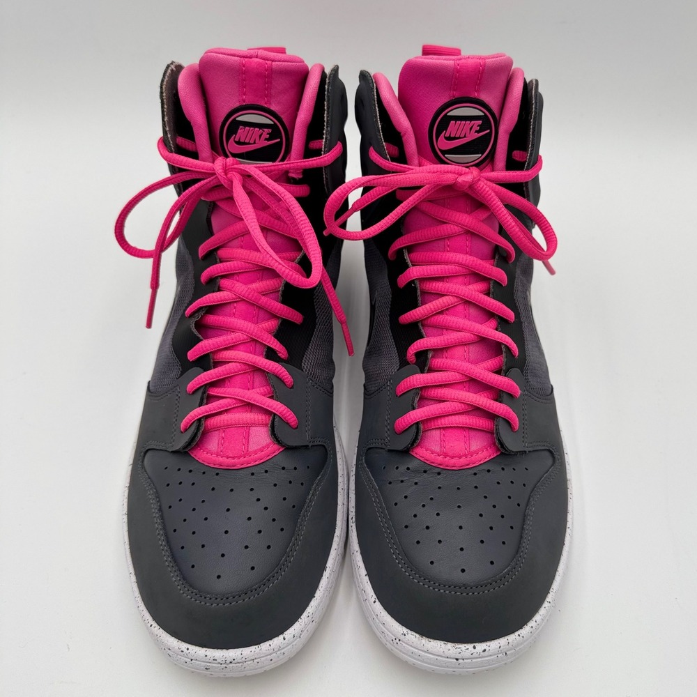 Nike Dunk Free Sneakers Basketball Shoes Mens 11 Dark Grey Pink 599466 Retro Y2K
